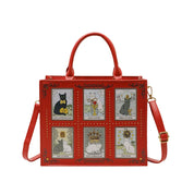 Cat Elf Print Tote Bag For Women Stylish Versatile