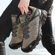 HIKEUP Leather Trekking Sneakers