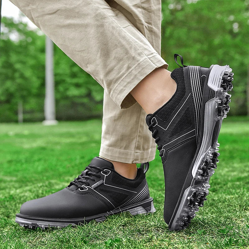 Bamboo Fiber Leather Golf Shoes