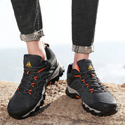 HIKEUP Leather Trekking Sneakers