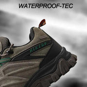 HIKEUP Leather Trekking Sneakers