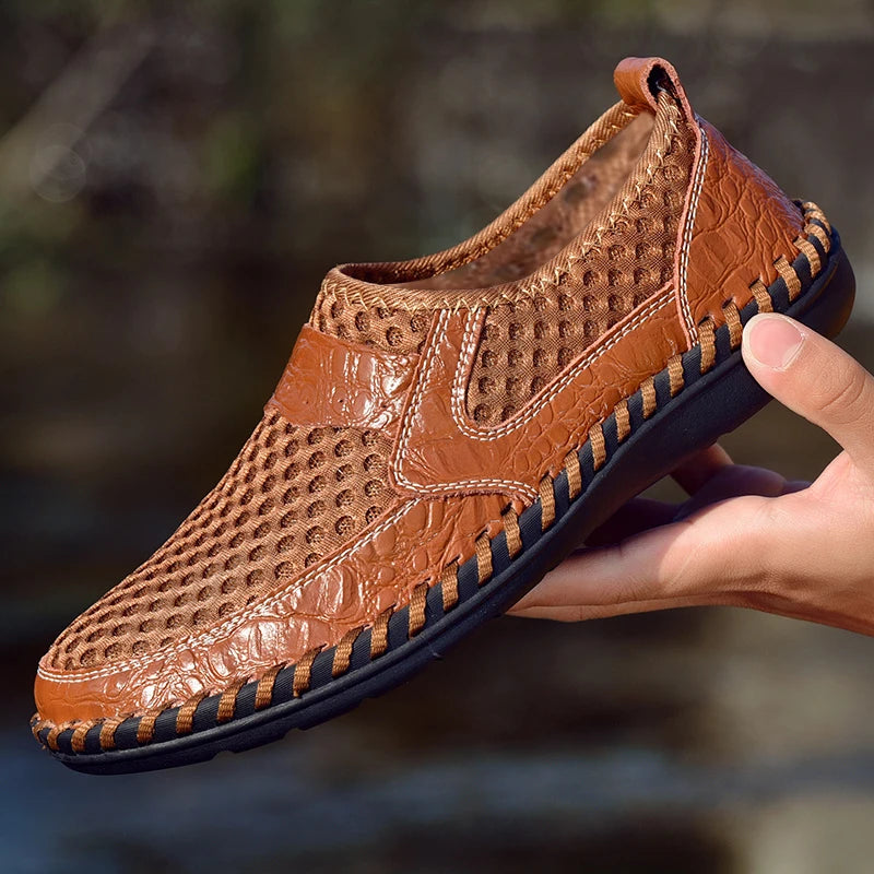 BreezeStitch Mesh Loafers