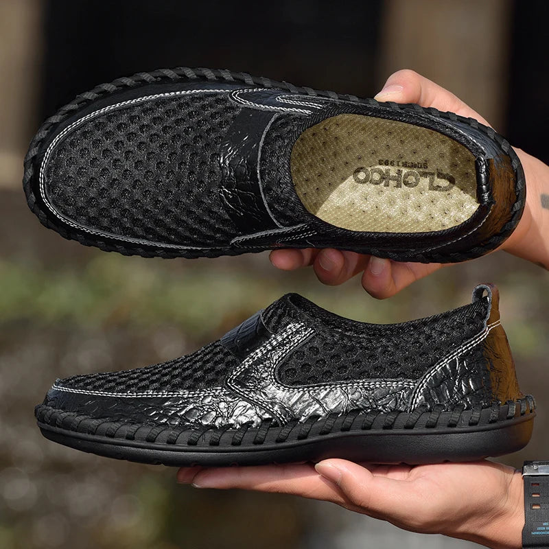 BreezeStitch Mesh Loafers