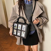 Cat Elf Print Tote Bag For Women Stylish Versatile