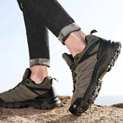 HIKEUP Leather Trekking Sneakers