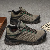 HIKEUP Leather Trekking Sneakers