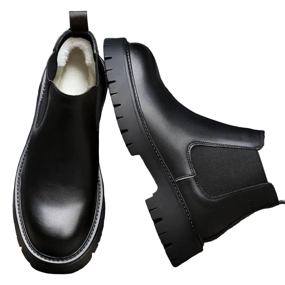 ArcticShield™ Genuine Leather Thermal Ankle Boots