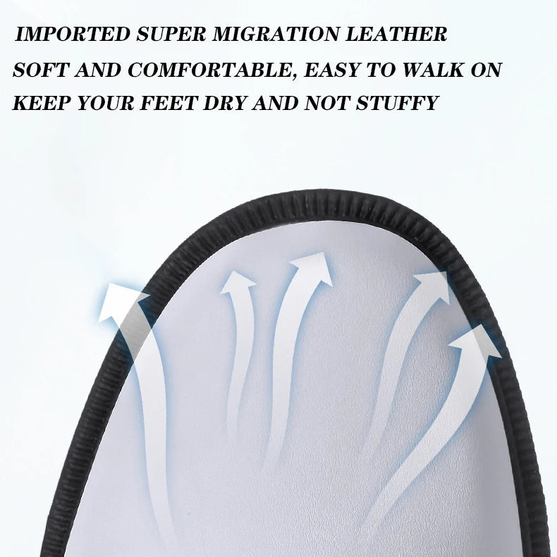 Bamboo Fiber Leather Golf Shoes