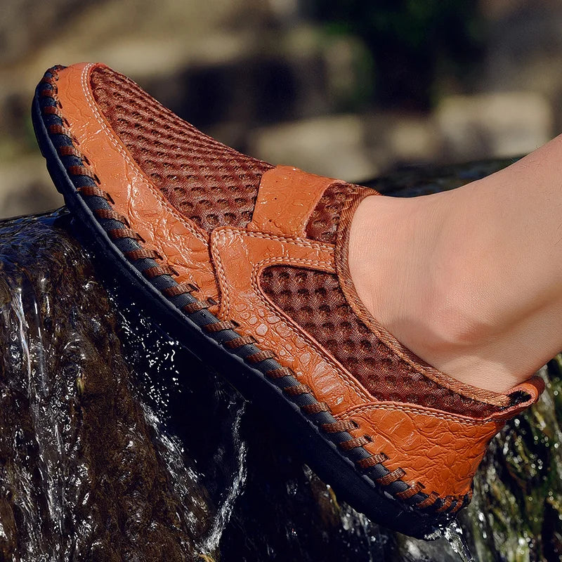 BreezeStitch Mesh Loafers