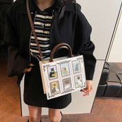 Cat Elf Print Tote Bag For Women Stylish Versatile