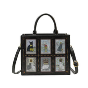 Cat Elf Print Tote Bag For Women Stylish Versatile